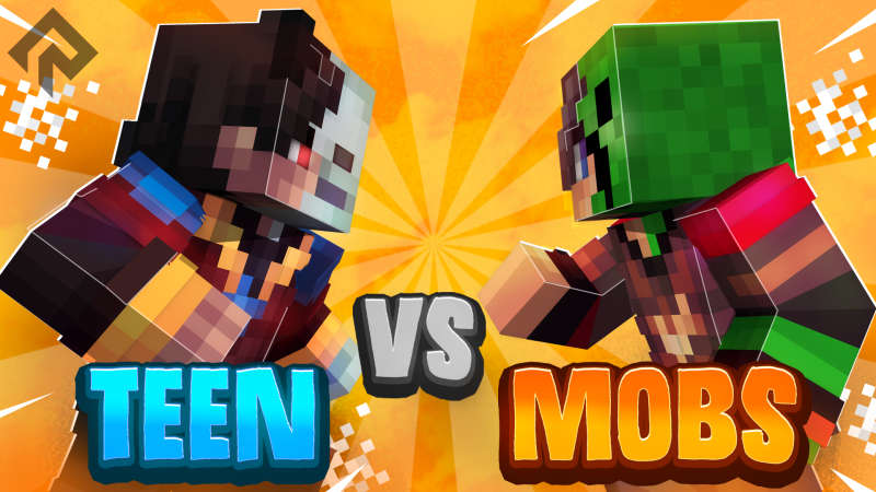 Teen vs Mobs Key Art