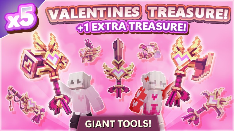 [OP SMP] 5x Valentines Treasure [+1 FREE]