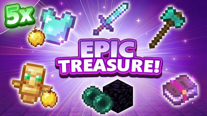 [BOX PVP] 5x Epic Treasure [+1 FREE]