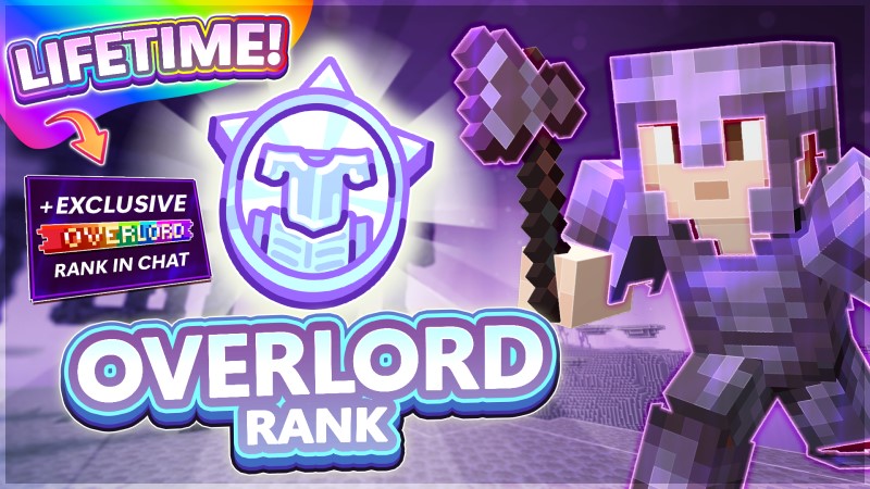 [OP SMP] Overlord Rank [LIFETIME]