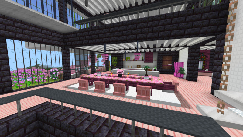 Cherry Tree Mega Mansion Cherry Tree Mega Mansion by CrackedCubes