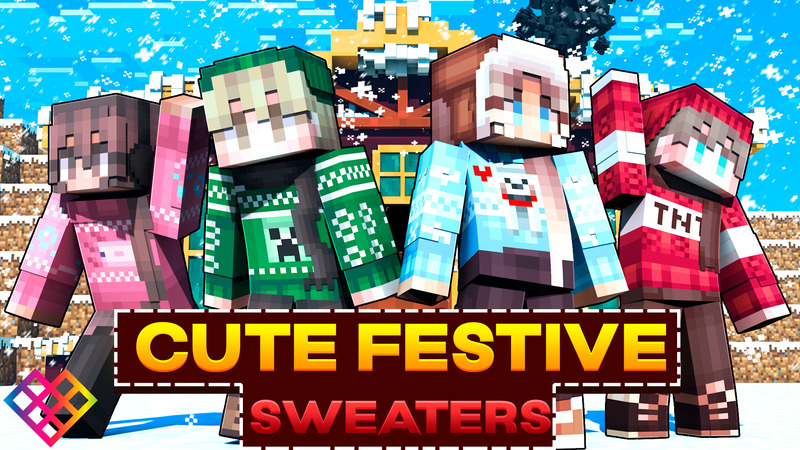 Cute Festive Sweaters Key Art