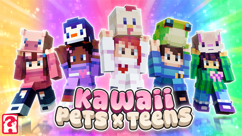 Kawaii Pets x Teens Key Art