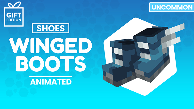 Winged Boots Shoes - Gift