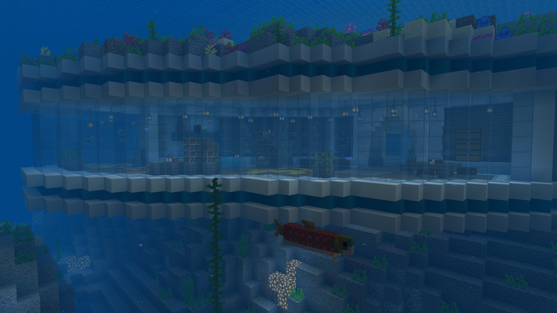 Underwater Modern Base by Pixelationz Studios