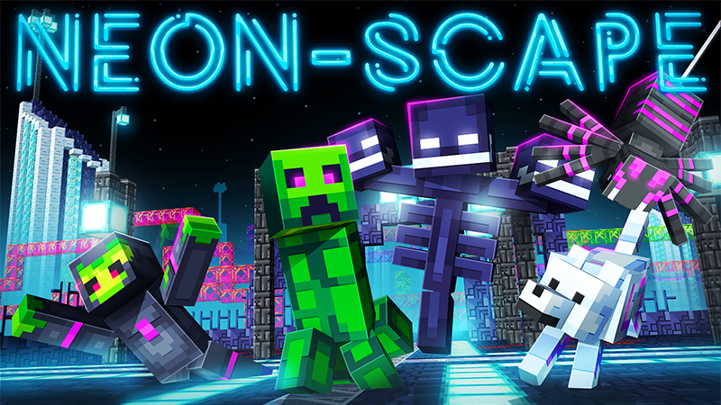 Neon-scape Key Art