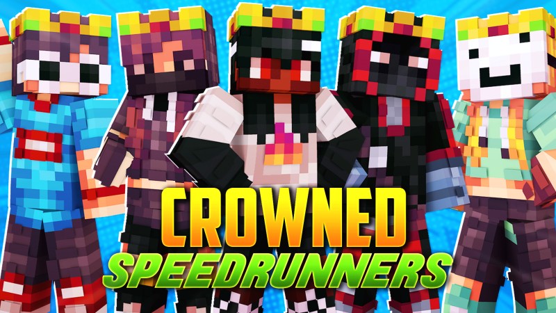 Crowned Speedrunners Key Art