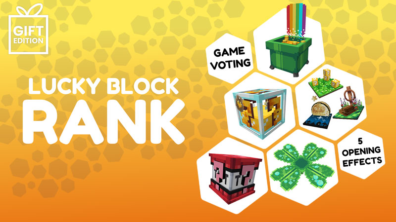 Lucky Blocks Rank - Gift Key Art