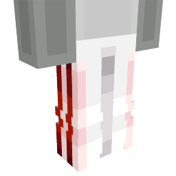 White and Red Joggers