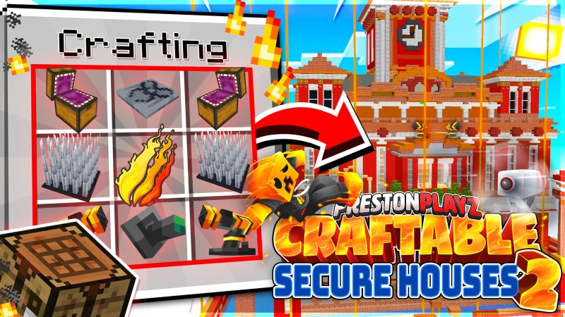 Craftable Secure Houses 2 Key Art