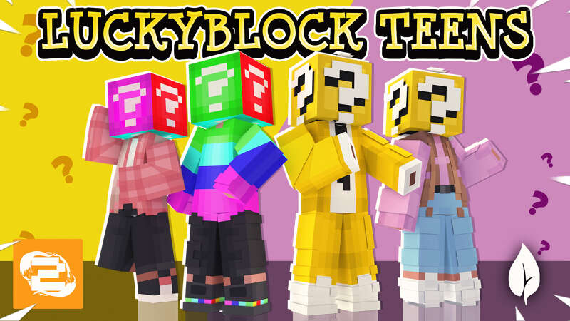 Luckyblock Teens Key Art