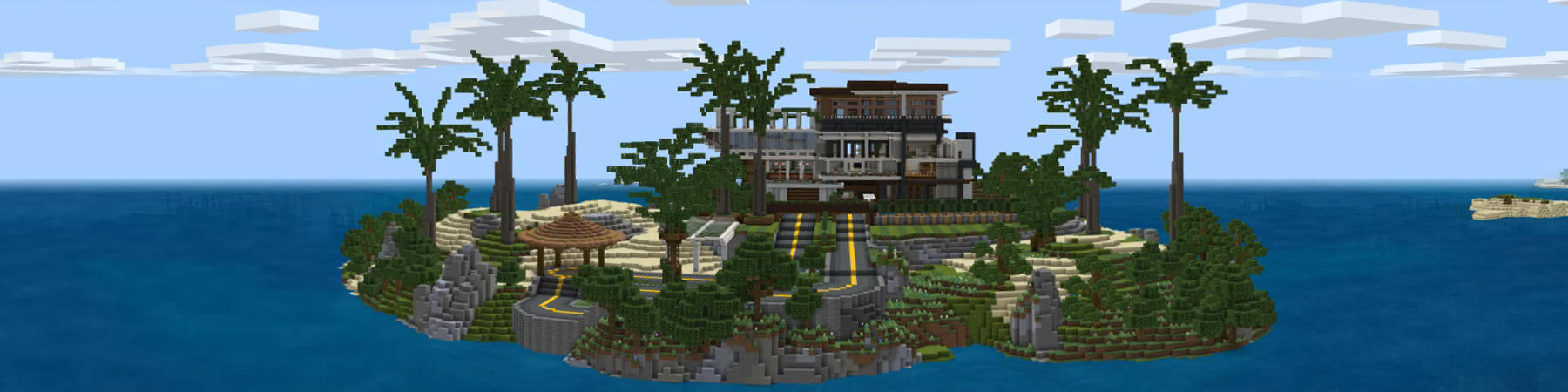 Millionaire Island Getaway Panorama