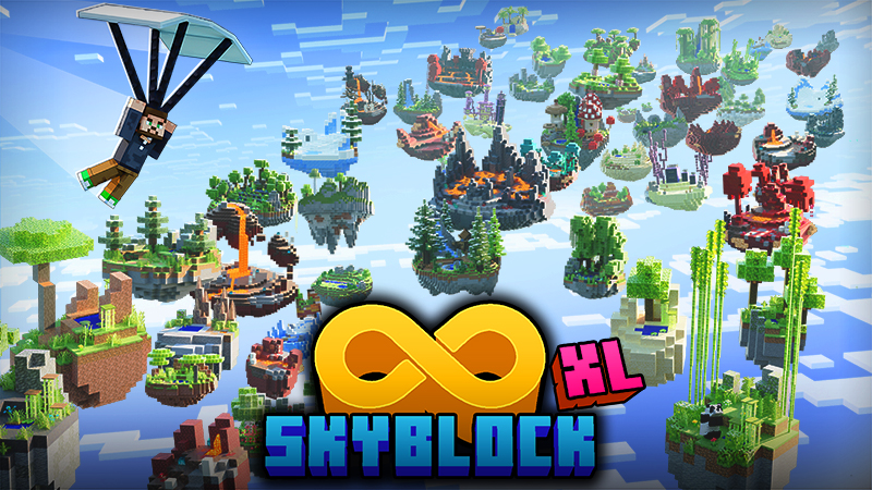 Infinity Skyblock XL Key Art