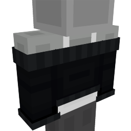 Black Off-shoulder Top on the Minecraft Marketplace by Lothiredon