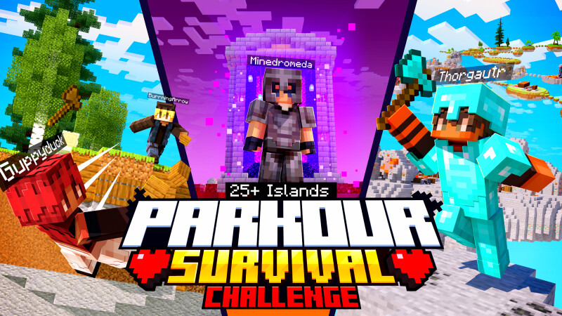 Parkour Survival Challenge Key Art