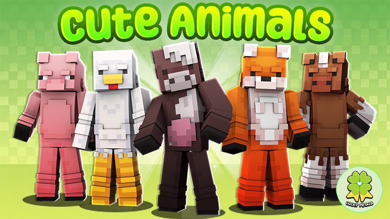 Cute Animals on the Minecraft Marketplace by The Lucky Petals