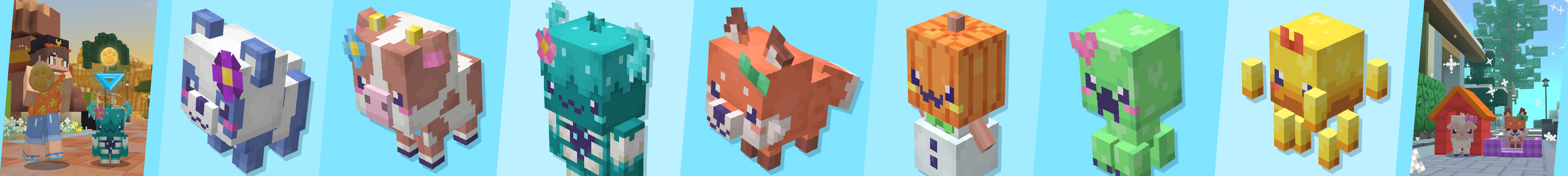 Ultra Cute Mob Pets Panorama