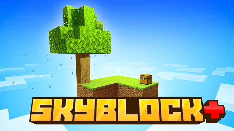 SKYBLOCK+ Key Art