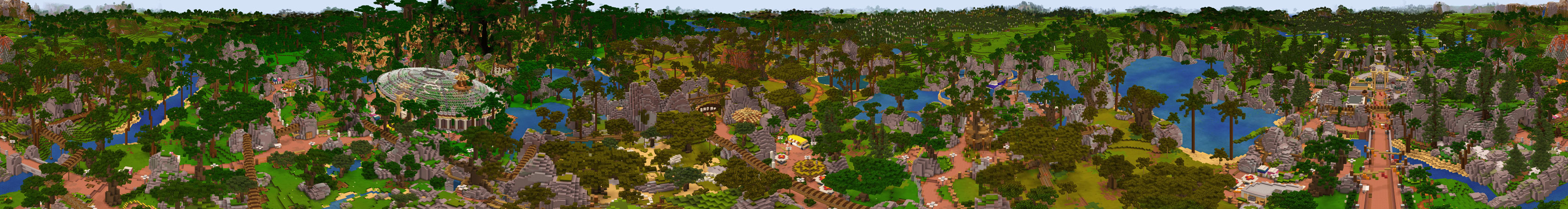 Dinosaur World Panorama