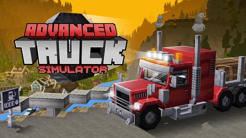 Advanced Truck Simulator on the Minecraft Marketplace by Cubed Creations