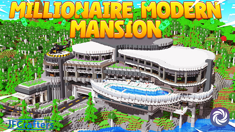 Millionaire Modern Mansion Key Art