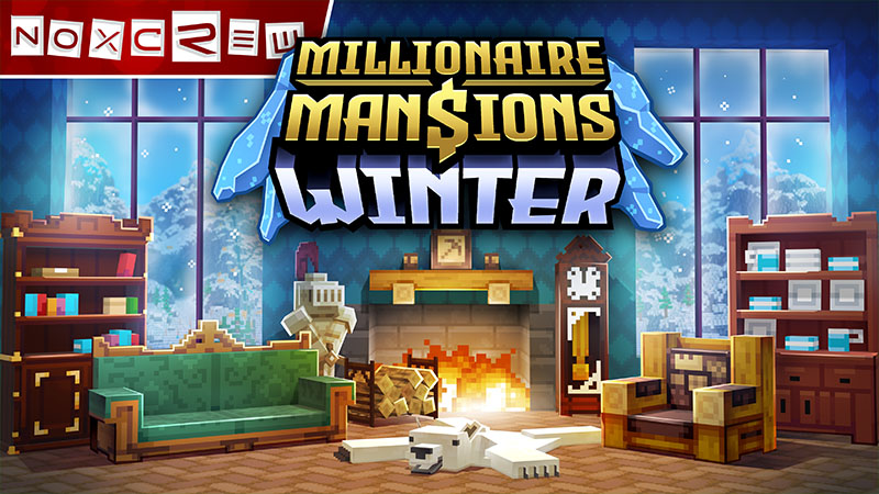 Millionaire Mansions: Winter Key Art