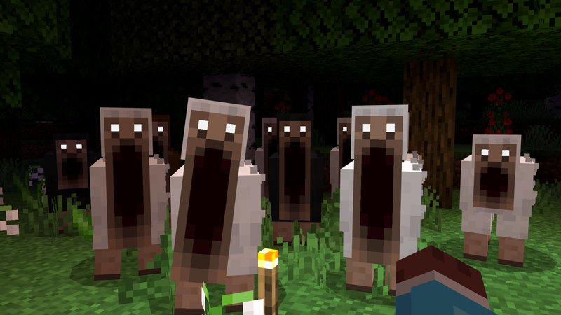 Scary Mobs Add-On 1.0 Scary Mobs Add-On 1.0 by Shapescape