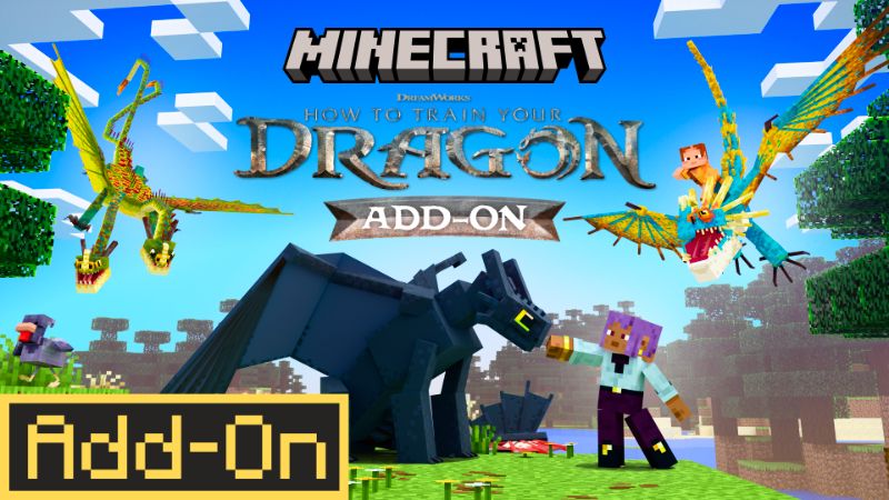 How to Train Your Dragon Add-On Key Art