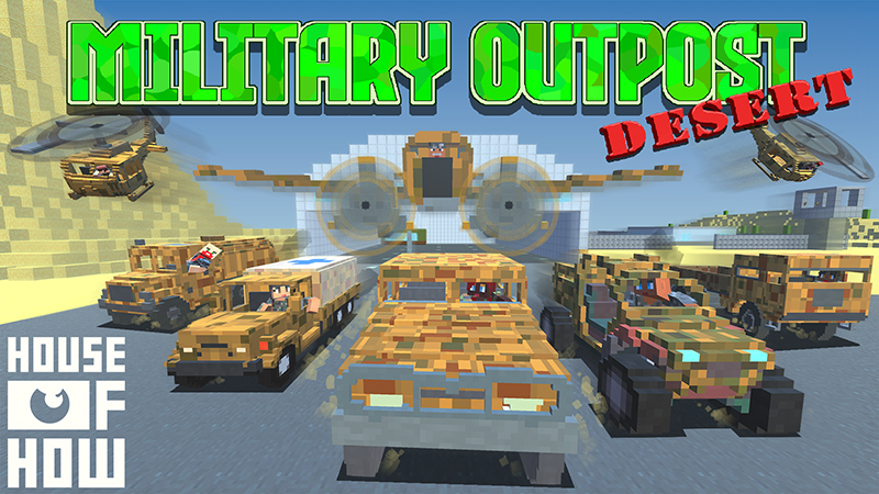 Military Outpost: Desert Key Art