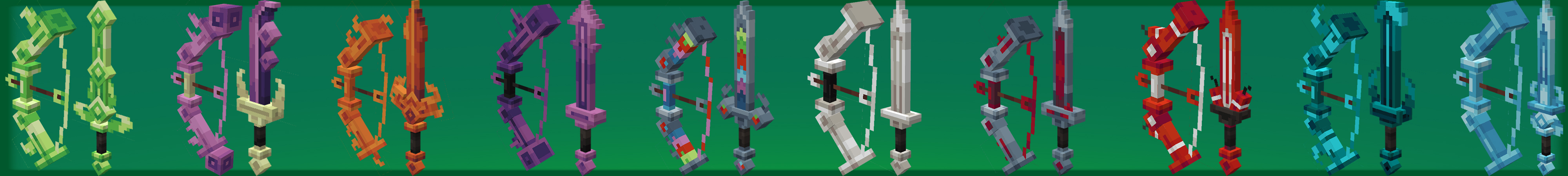 Swords And Bows Add-On Panorama