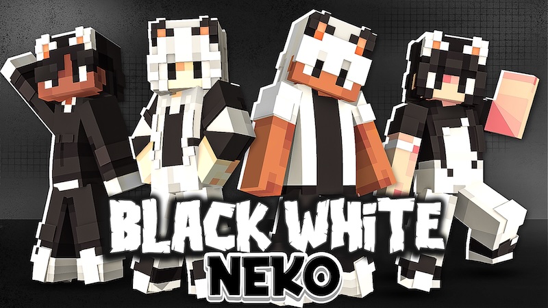BLACK WHITE NEKO