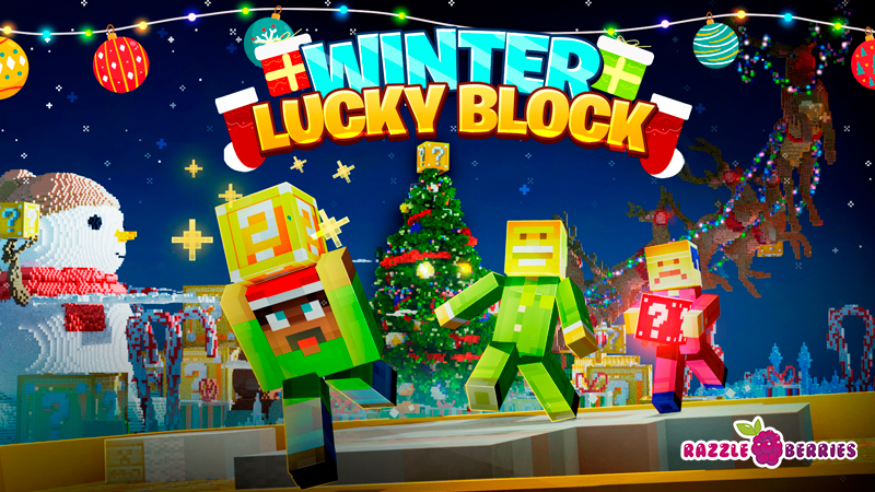 Winter Lucky Block Key Art