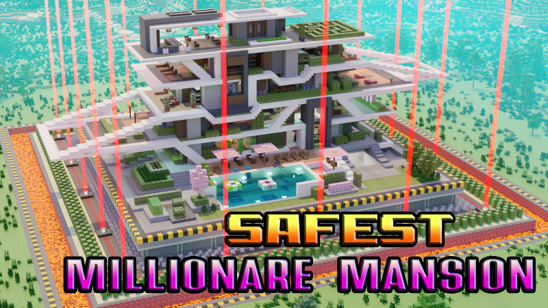 Safest Millionaire Mansion Key Art