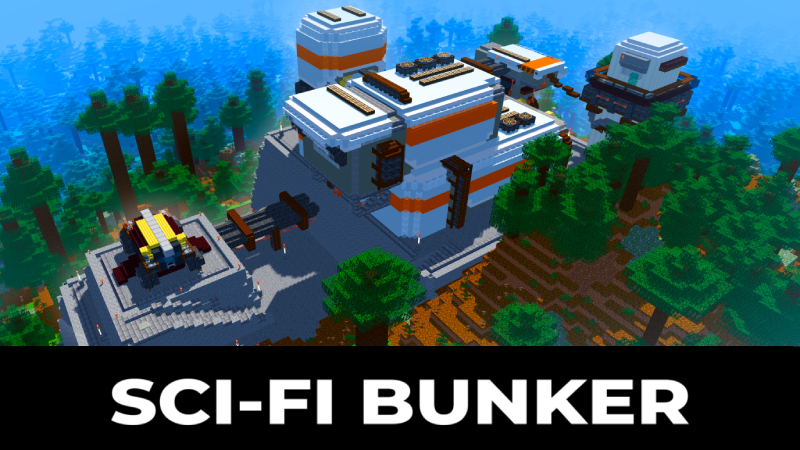 Sci-fi Bunker on the Minecraft Marketplace by Pixel Smile Studios