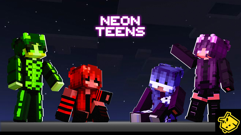 Neon Teens on the Minecraft Marketplace by Owls Cubed