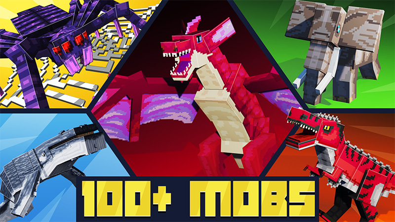 100+ new Mobs Key Art
