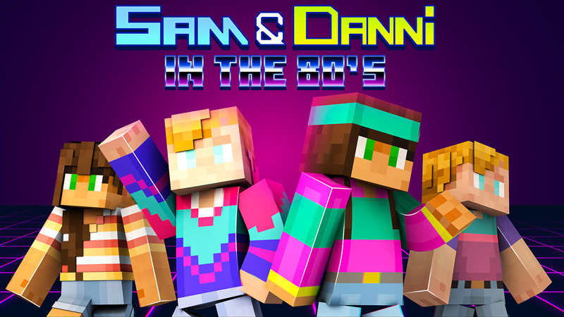 Sam & Danni - In The 80s Key Art