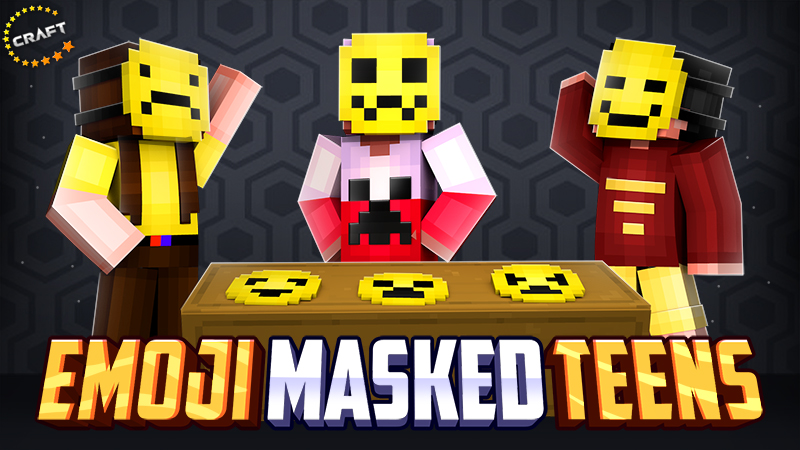 Emoji Masked Teens Key Art