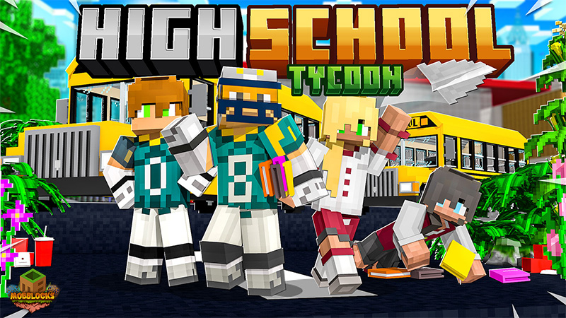 High School Tycoon Key Art