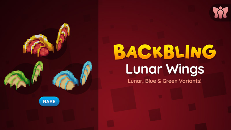 Lunar Wings Back Bling Key Art