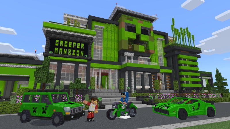 Creeper Mansion by GoE-Craft