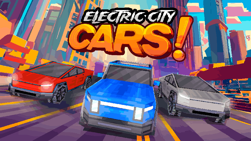 Electric City: Cars! Key Art