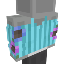 Teal Flower Blouse on the Minecraft Marketplace by MelonBP