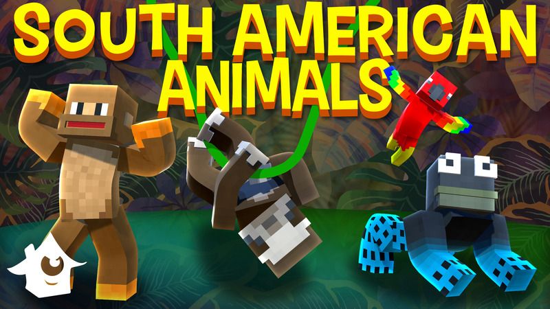 South American Animals Key Art