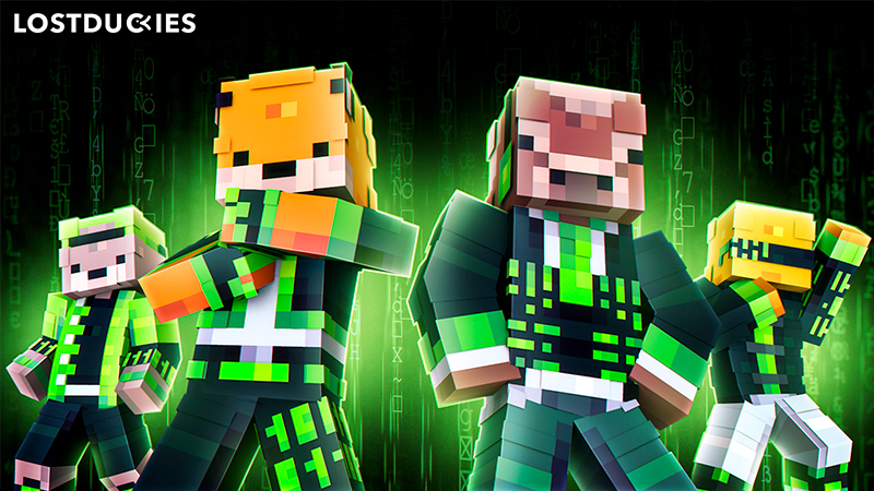 Hacker Mobs on the Minecraft Marketplace by Lostduckies