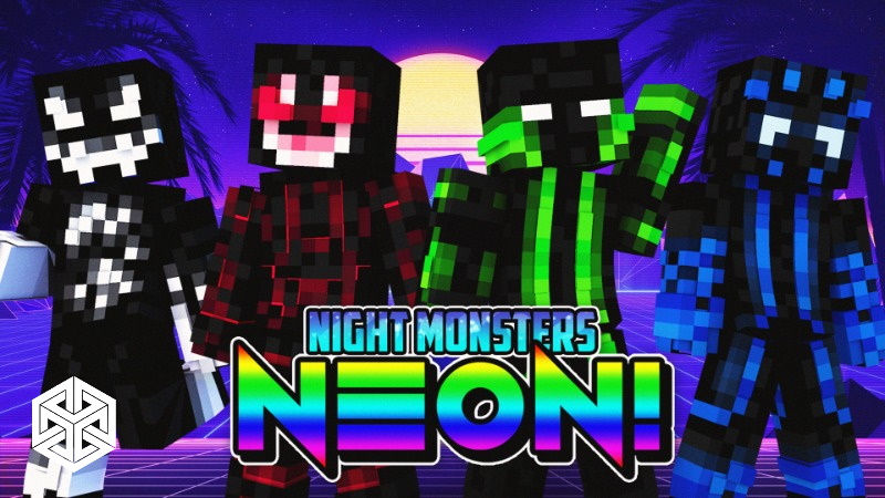 Night Monsters: NEON! Key Art