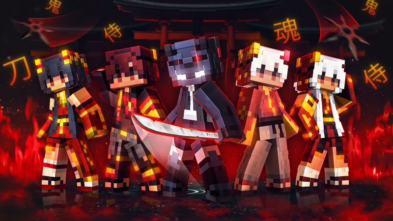 Dark Samurai on the Minecraft Marketplace by Yeggs
