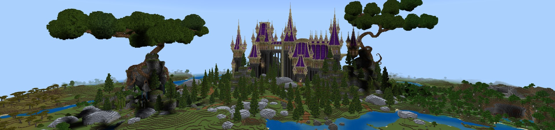 Fantasy Castle Panorama