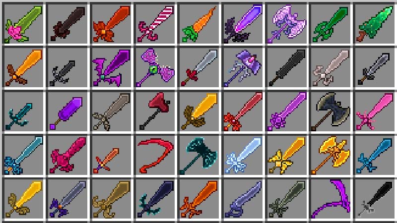 100 Swords by Vatonage
