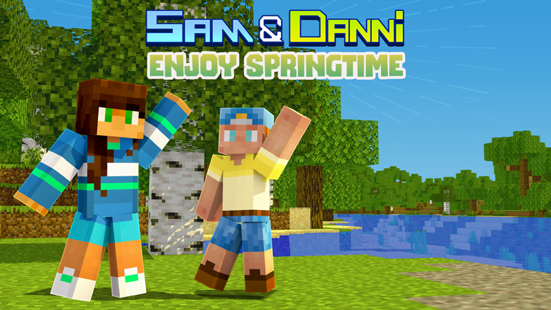 Sam & Danni Enjoy Springtime Key Art